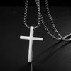 Collar de la Cruz de Jesús Color Plata
